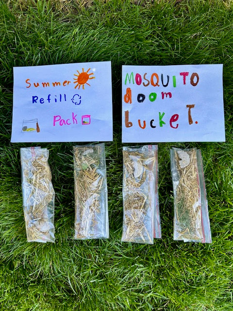 Summer Refill Pack for Mosquito Doom Bucket